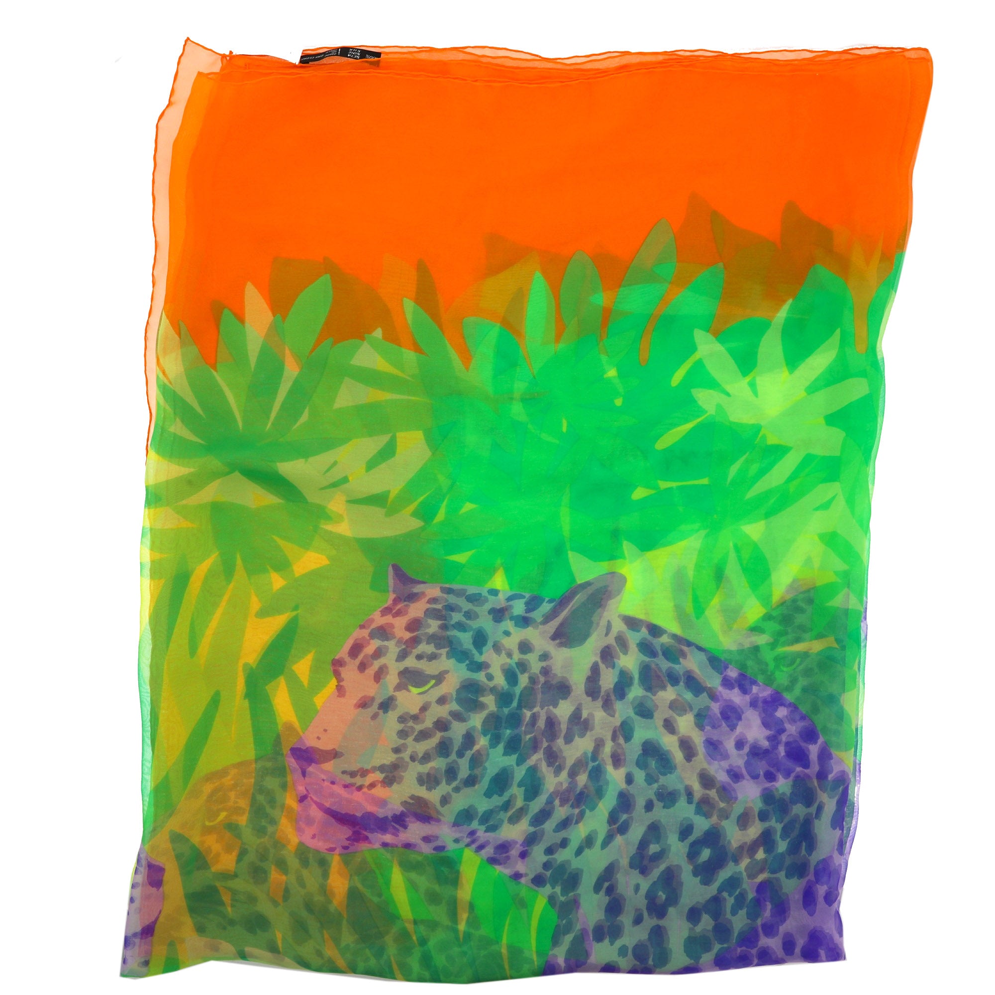 Yves Saint Laurent Foulard In Multicolor Silk